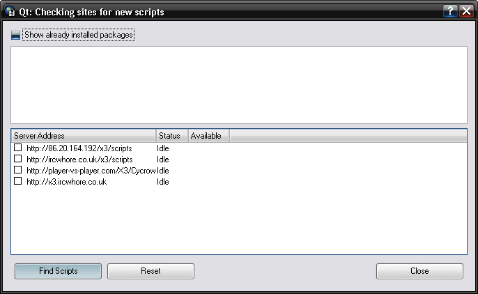 Find New Scripts