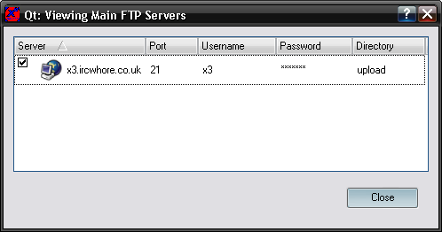 Main FTP