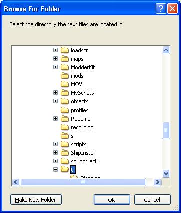 text directory